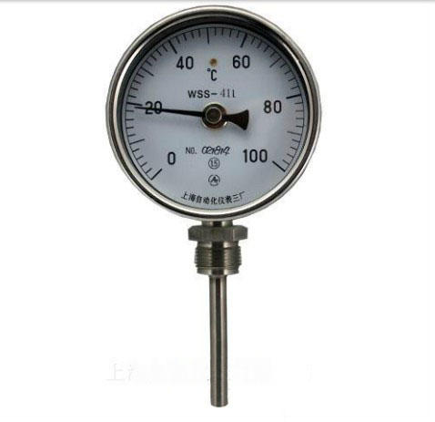 WSS-411徑向型雙金屬溫度計(jì) 上海自動化儀表三廠