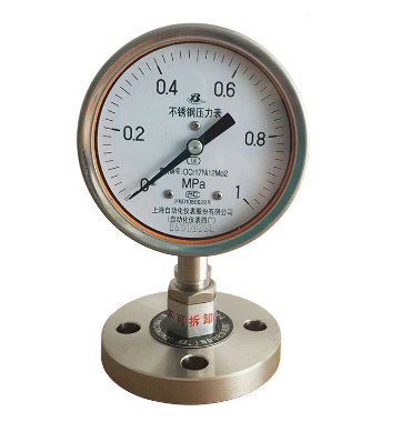 Y-M隔膜式壓力表（上海自動(dòng)化儀表四廠(chǎng)）