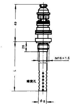 WZP-26S引進(jìn)型插座式熱電阻