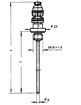 WZP-270S引進(jìn)型插座式熱電阻