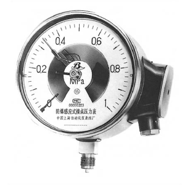 YXG-152-B防爆感應(yīng)式電接點(diǎn)壓力表